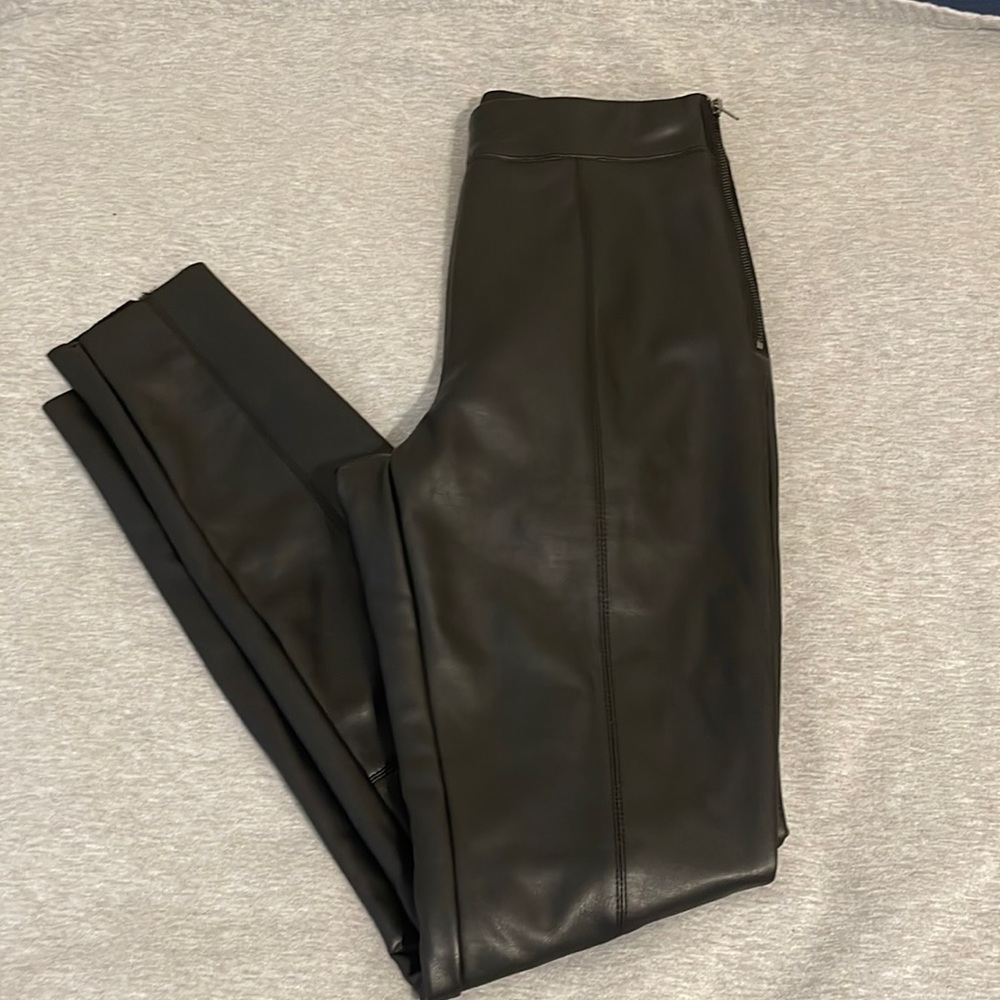 Top Shop Faux Leather Pants